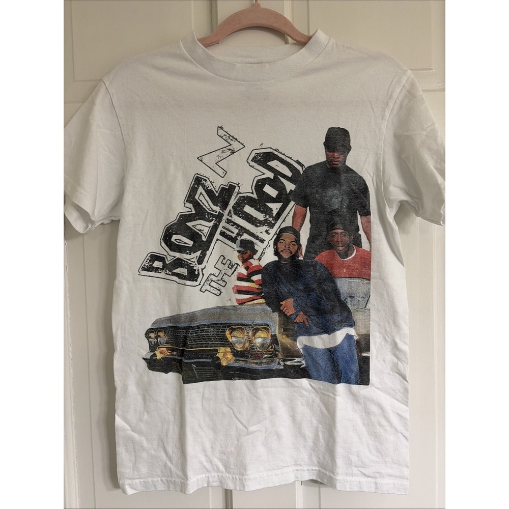 Boyz N The Hood White T-Shirt Mens Small Ice Cube Impala Retro